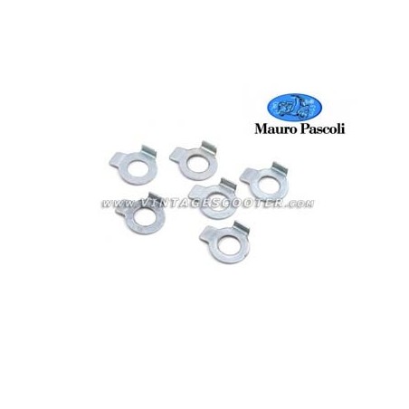 Jeu de 6 rondelles frein pour boulons volant magnétique Vespa 180 SS 